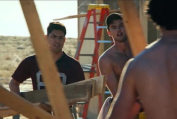 Garrett Wareing and Philip Winchester Shirtless and Hot in Ransom Canyon