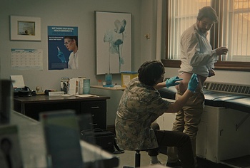 Christopher Jacot and Andy Reid Nude Ass Scenes in Testing