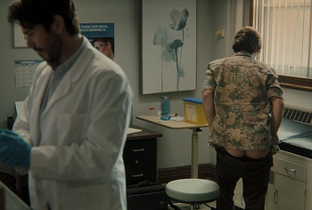 Christopher Jacot and Andy Reid Nude Ass Scenes in Testing