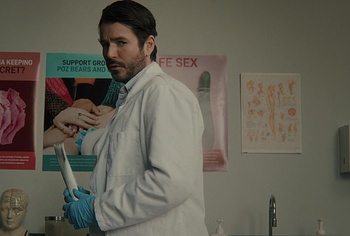 Christopher Jacot and Andy Reid Nude Ass Scenes in Testing