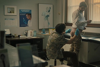 Christopher Jacot and Andy Reid Nude Ass Scenes in Testing