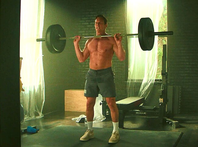 Patrick Wilson nude torso