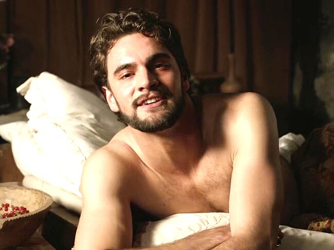 Tom Bateman shirtless