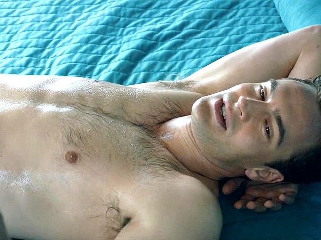 Tom Bateman nude torso