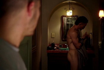 Jonathan Tucker Nude Tight Ass Scenes in Kingdom