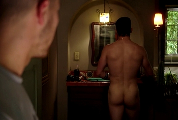 Jonathan Tucker Nude Tight Ass Scenes in Kingdom