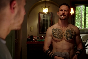 Jonathan Tucker Nude Tight Ass Scenes in Kingdom