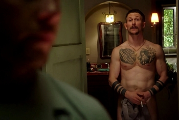 Jonathan Tucker Nude Tight Ass Scenes in Kingdom