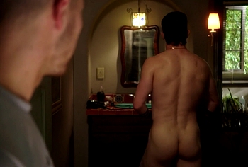 Jonathan Tucker Nude Tight Ass Scenes in Kingdom