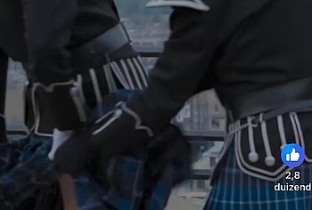 Jack Whitehall Nude Ass Upskirt Moment in Jack Whitehall Travels with My Father