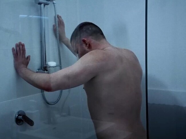 Tim Pocock Shirtless And Sexy Shower Scenes in Body Blow