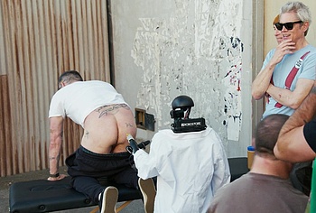 Steve-O Frontal Nude and Anal Fingering Scene in Jackass Best And Last