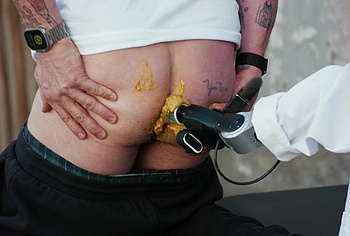Steve-O Frontal Nude and Anal Fingering Scene in Jackass Best And Last