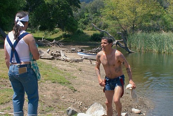 Steve-O Frontal Nude and Anal Fingering Scene in Jackass Best And Last