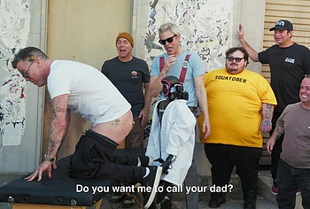 Steve-O Frontal Nude and Anal Fingering Scene in Jackass Best And Last