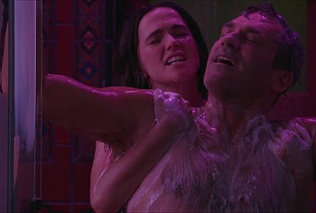 Jon Hamm Shirtless Shower Scenes in Gail Daughtry and the Celebrity Sex Pass