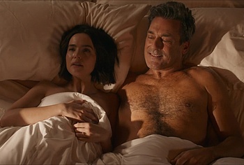 Jon Hamm Shirtless Shower Scenes in Gail Daughtry and the Celebrity Sex Pass