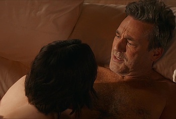 Jon Hamm Shirtless Shower Scenes in Gail Daughtry and the Celebrity Sex Pass