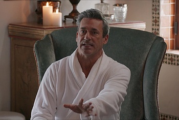 Jon Hamm Shirtless Shower Scenes in Gail Daughtry and the Celebrity Sex Pass