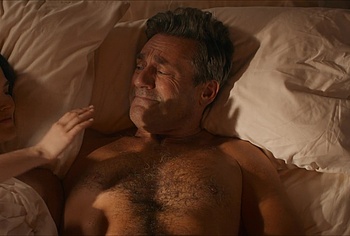 Jon Hamm Shirtless Shower Scenes in Gail Daughtry and the Celebrity Sex Pass