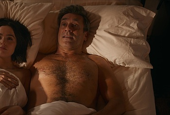 Jon Hamm Shirtless Shower Scenes in Gail Daughtry and the Celebrity Sex Pass