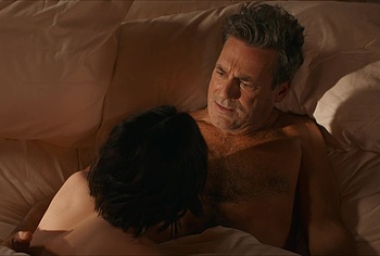Jon Hamm Shirtless Shower Scenes in Gail Daughtry and the Celebrity Sex Pass