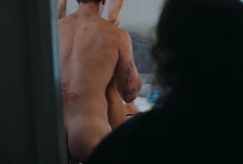 Evan Mulrooney Nude and Exposed His Muscle Ass in Tires