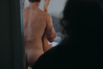 Evan Mulrooney Nude and Exposed His Muscle Ass in Tires
