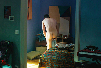 Jamie Bell Nude Butt and Underwear Scenes in Rosebush Pruning