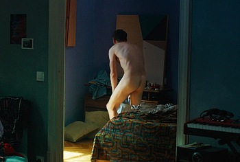 Jamie Bell Nude Butt and Underwear Scenes in Rosebush Pruning