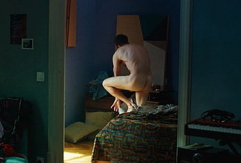 Jamie Bell Nude Butt and Underwear Scenes in Rosebush Pruning