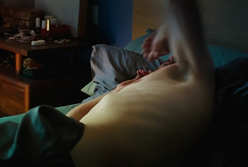 Jamie Bell Nude Butt and Underwear Scenes in Rosebush Pruning