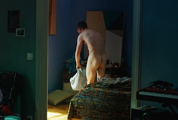 Jamie Bell Nude Butt and Underwear Scenes in Rosebush Pruning