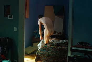 Jamie Bell Nude Butt and Underwear Scenes in Rosebush Pruning