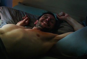 Jamie Bell Nude Butt and Underwear Scenes in Rosebush Pruning