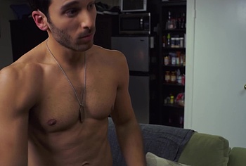 Peter Szeliga shirtless