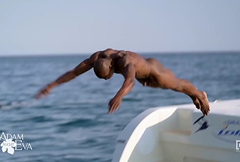 Collins Egege Frontal Nude Uncensored in Adam sucht Eva