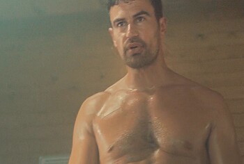 Theo James Shirtless And Sexy In The Gentlemen