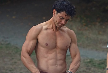 Kyle Clark Shows Nude Muscle Torso In Crew Girl