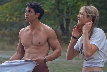 Kyle Clark Shows Nude Muscle Torso In Crew Girl