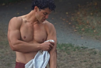 Kyle Clark Shows Nude Muscle Torso In Crew Girl