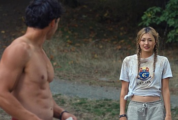 Kyle Clark Shows Nude Muscle Torso In Crew Girl