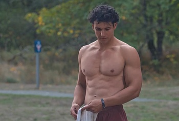 Kyle Clark Shows Nude Muscle Torso In Crew Girl