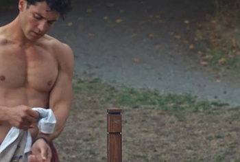 Kyle Clark Shows Nude Muscle Torso In Crew Girl