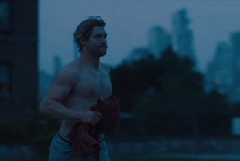 David Corenswet Shirtless And Bulge Scenes in Mr Irrelevant
