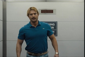 David Corenswet Shirtless And Bulge Scenes in Mr Irrelevant