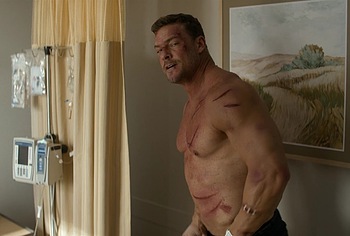 Alan Ritchson Exposed Bare Ass in Reacher