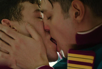 Simone Secce and Luigi Bruno Erotic Gay Scenes in Minerva Academy