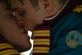 Simone Secce and Luigi Bruno Erotic Gay Scenes in Minerva Academy