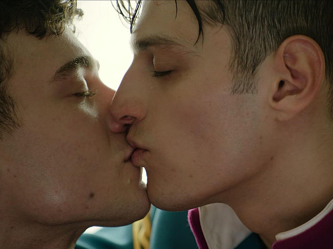 Simone Secce and Luigi Bruno Erotic Gay Scenes in Minerva Academy